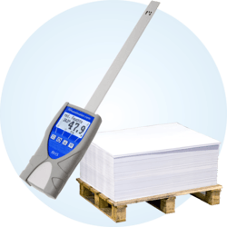 Miernik wilgotności papieru do stosów papieru