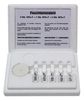 Certified calibration ampoules - set of 5. 2 x 35% r.h., 1 x 50% r.h., 2 x 80% r.h. for humimeter RH5 paper moisture meter