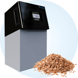 humimeter BMC - moisture meter for wood chips Measuring
