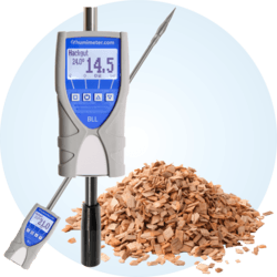 humimeter BLL - moisture meter with 1 meter long insertion