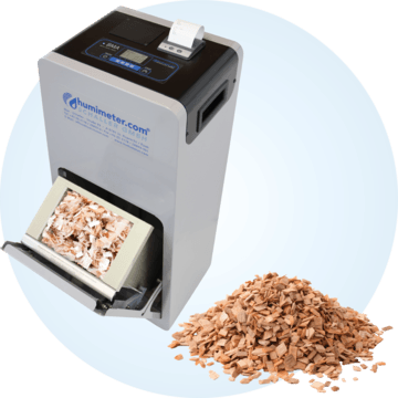 Wilgotnościomierz do biomasy, zrębków, trocin i wiórów humimeter BMA-2