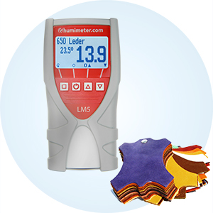 humimeter LM5 - for the final inspection of finished leather