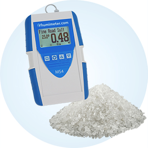 Miernik wilgotności soli i soli drogowej humimeter MS4
