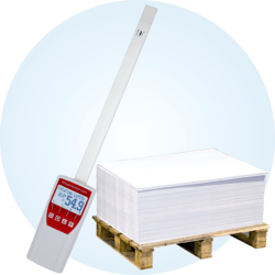 humimeter RH5.1 Paper moisture meter - paper moisture meter for piles of paper