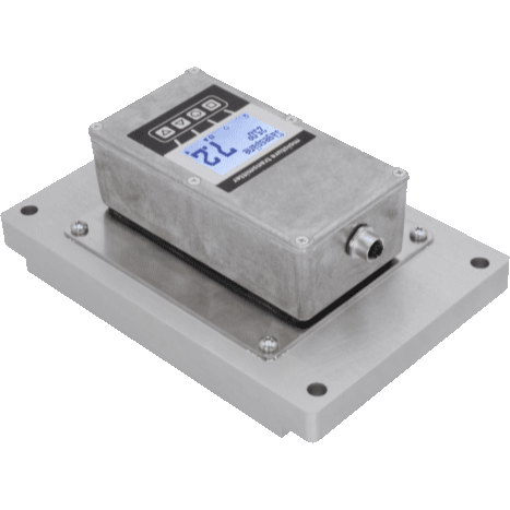 Meirnik wilgotności trocin, widok z boku