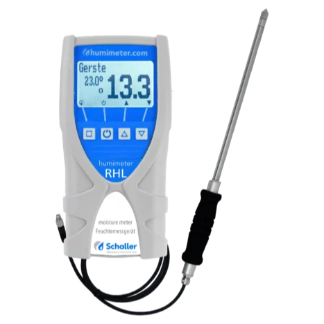 humimeter RHL with the LF_TB 120 ram-in probe