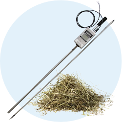 FLSO - online hay moisture and temperature transmitter